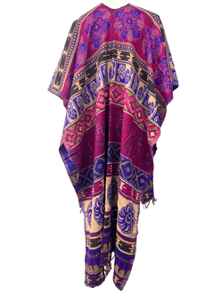 Festival Stall LTD Boho festival Clothing SHAWL FESTIVAL snuggly Wool blanket cape wrap poncho nepalese yoga hippie boho