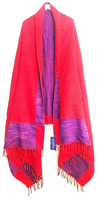 Festival Stall LTD Boho festival Clothing Shawl blanket poncho warm scarf wrap yoga meditation hippy boho pashmina fleece