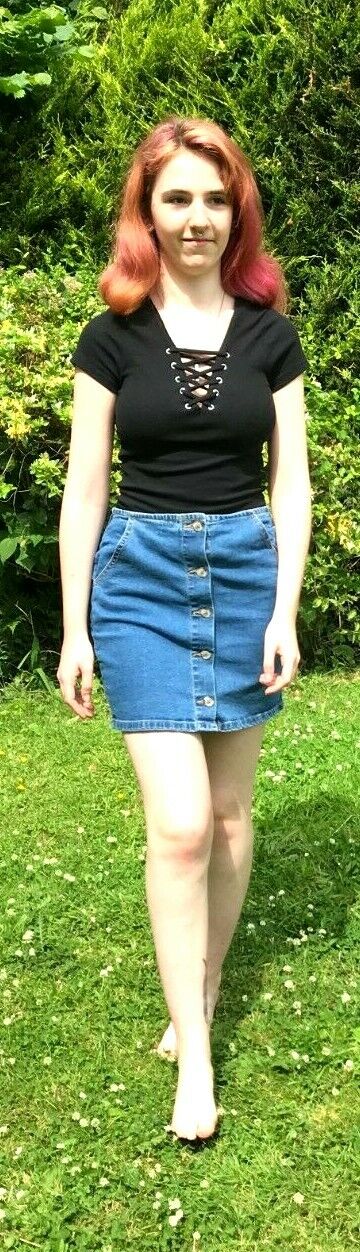 Festival Stall LTD Boho festival Clothing MINI SKIRT SEXY BLUE STONEWASHED DENIM Boho hippy stretch short summer S M L XL