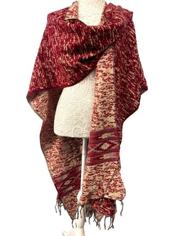 Festival Stall LTD Boho festival Clothing Wool blanket shawl throw cape wrap poncho nepalese yoga festival hippie boho