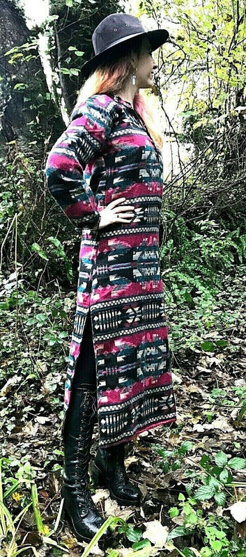 Festival Stall LTD Boho festival Clothing LONG TUNIC DRESS Boho hippie Festival winter kurta kurti UK 8 10 12 14 16 m l xl