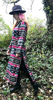 Festival Stall LTD Boho festival Clothing LONG TUNIC DRESS Boho hippie Festival winter kurta kurti UK 8 10 12 14 16 m l xl