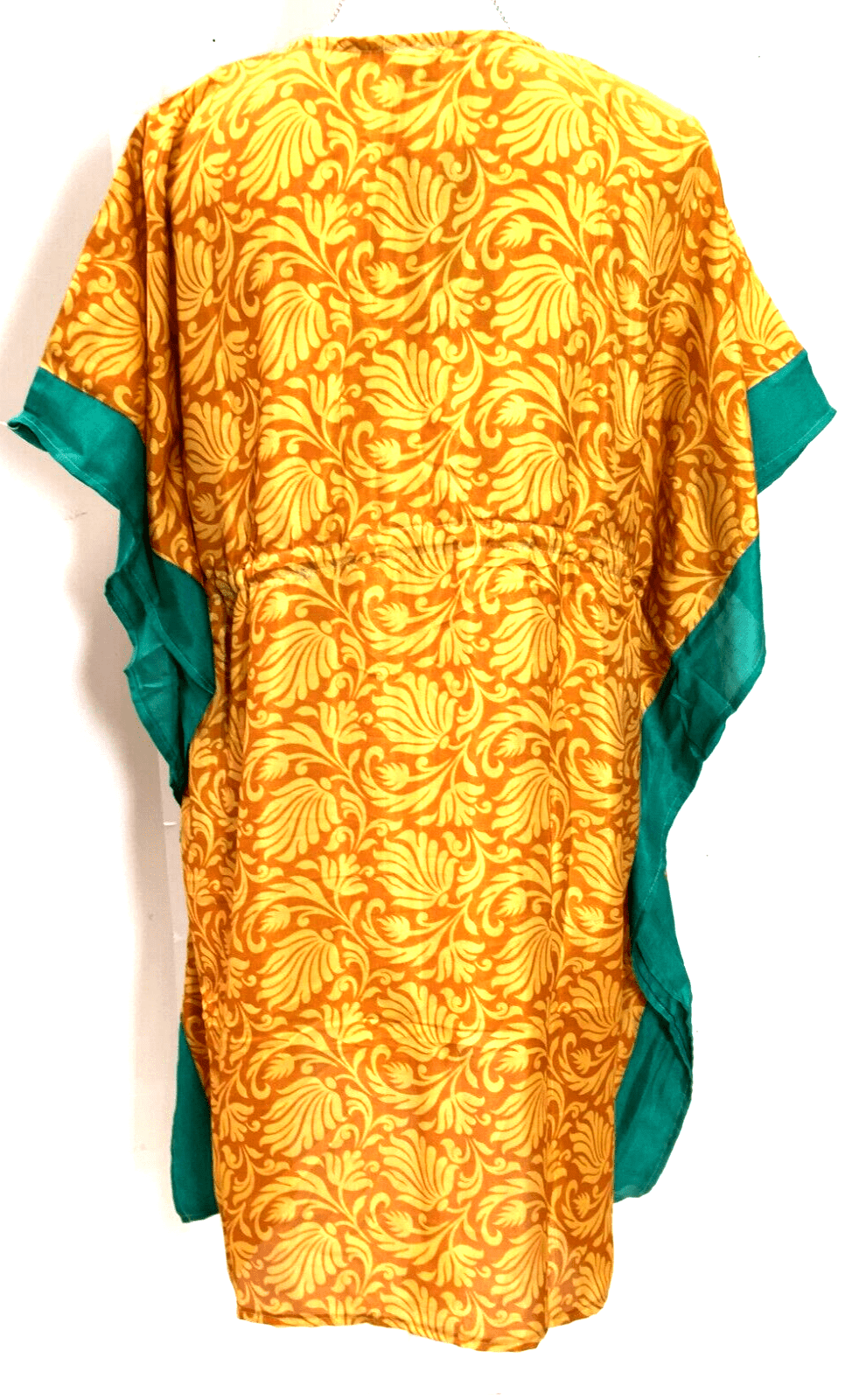 Festival Stall LTD Boho festival Clothing Kaftan Tunic Top blouse Boho hippy festival Sari Silk Cover up dress UK 8 - 18