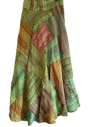 Green festival skirt best sale