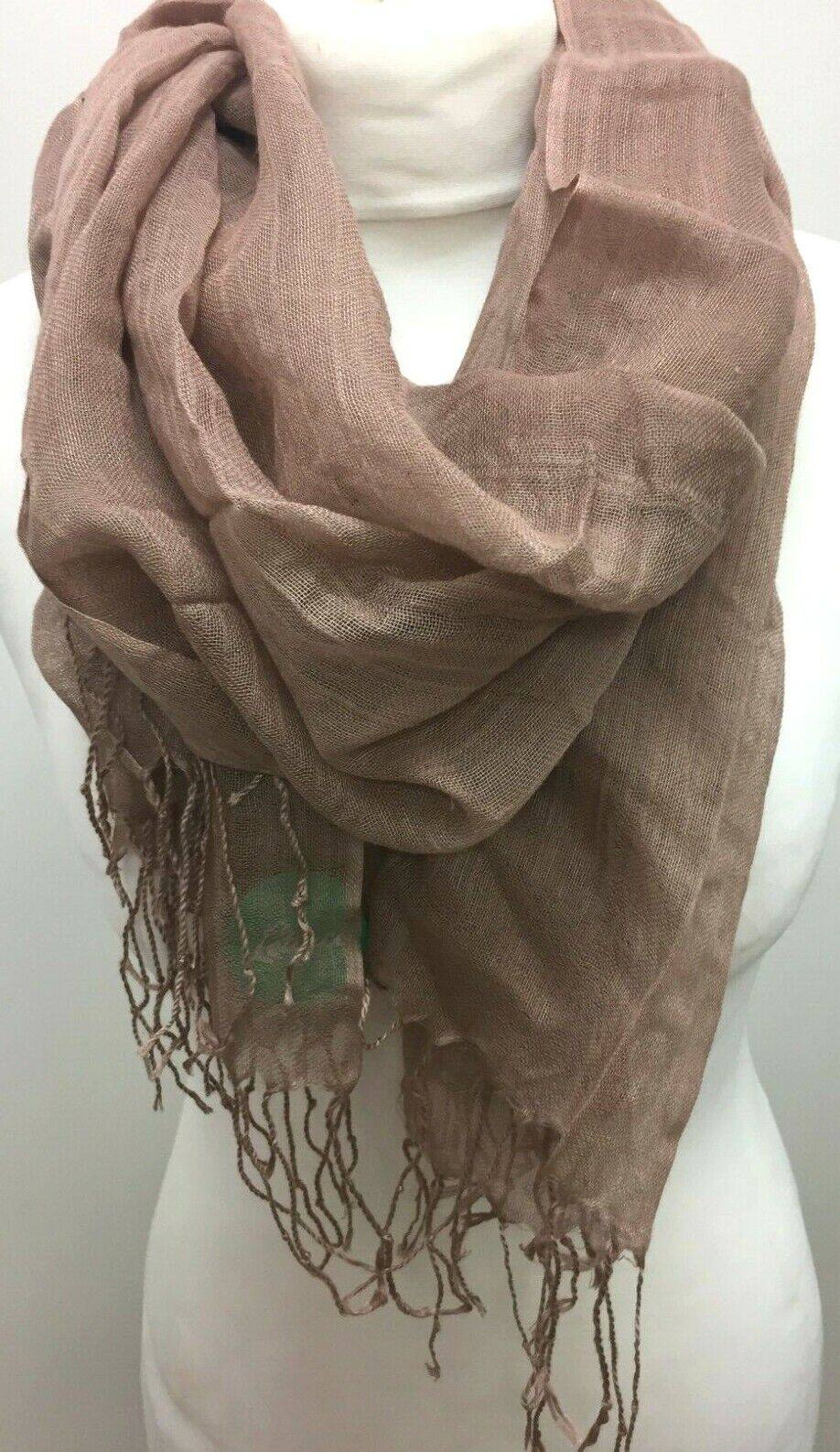 Festival Stall LTD Boho festival Clothing Boho BISCUIT BEIGE ECRU light viscose LETTUCE OF LONDON scarf wrap pashmina gift