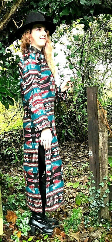 Festival Stall LTD Boho festival Clothing Boho Hippie Ethnic Indian Winter Kurta Kurti Dress Tunic UK 8 10 12 14 16 M L XL