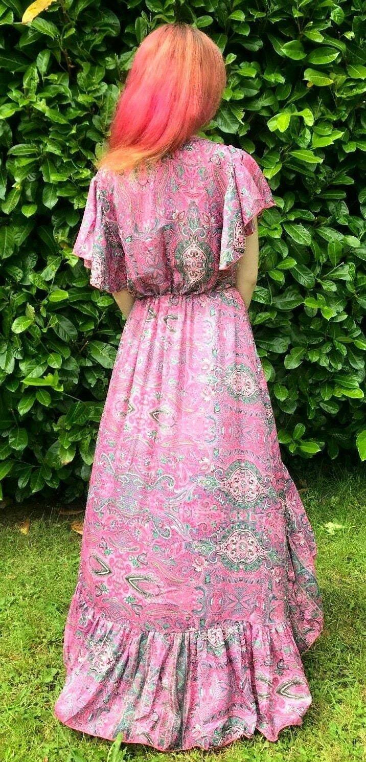 Pink gypsy outlet dress