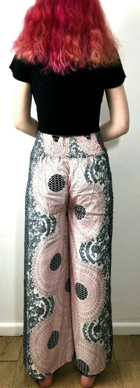 Wicked Dragon Clothing - Long patchwork hippie cargo trousers