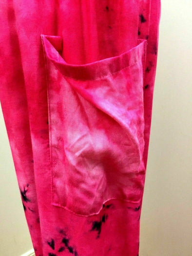 Festival Stall LTD Boho festival Clothing Harem Hippie Pants Loose-fit PINK Yoga Festival Boho Festival trousers ONE SIZE